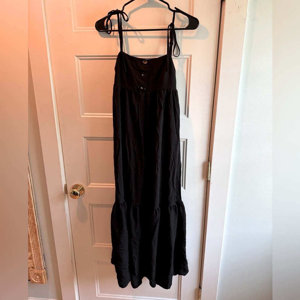 Black ASOS Maternity Sundress
